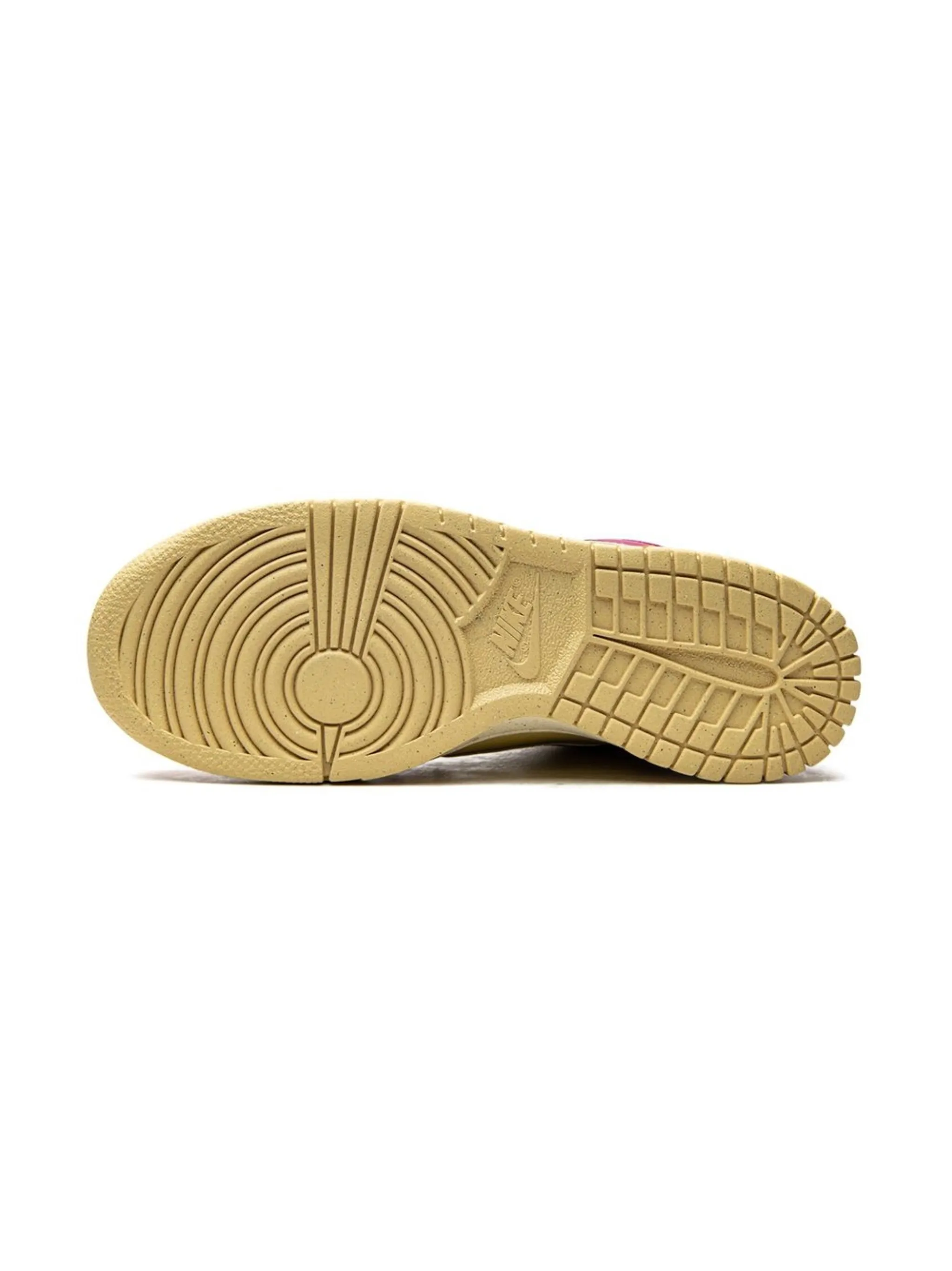 Кроссовки Dunk High Next Nature Nike Kids, желтый — фото 4