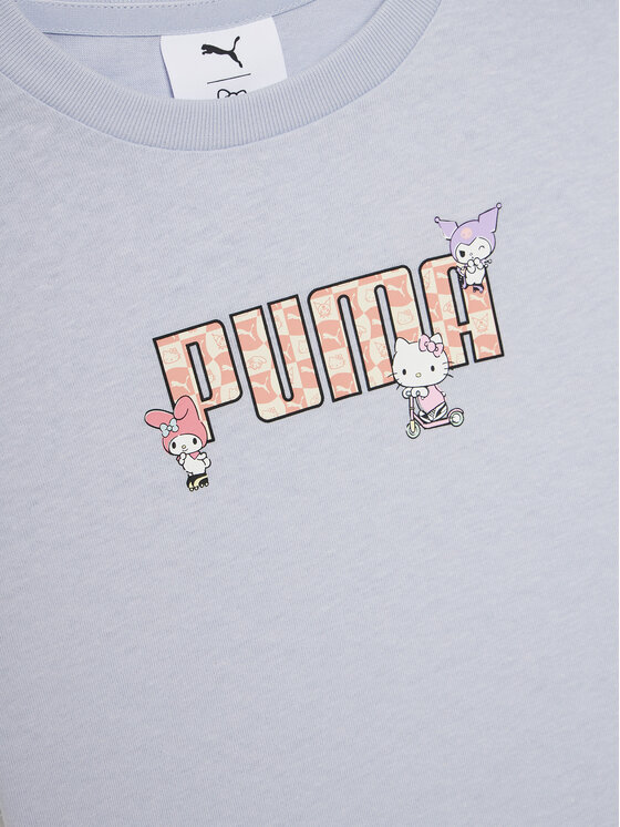 Футболка обычного кроя PUMA X Hello Kitty And Friends 630062 Puma, синий — фото 3