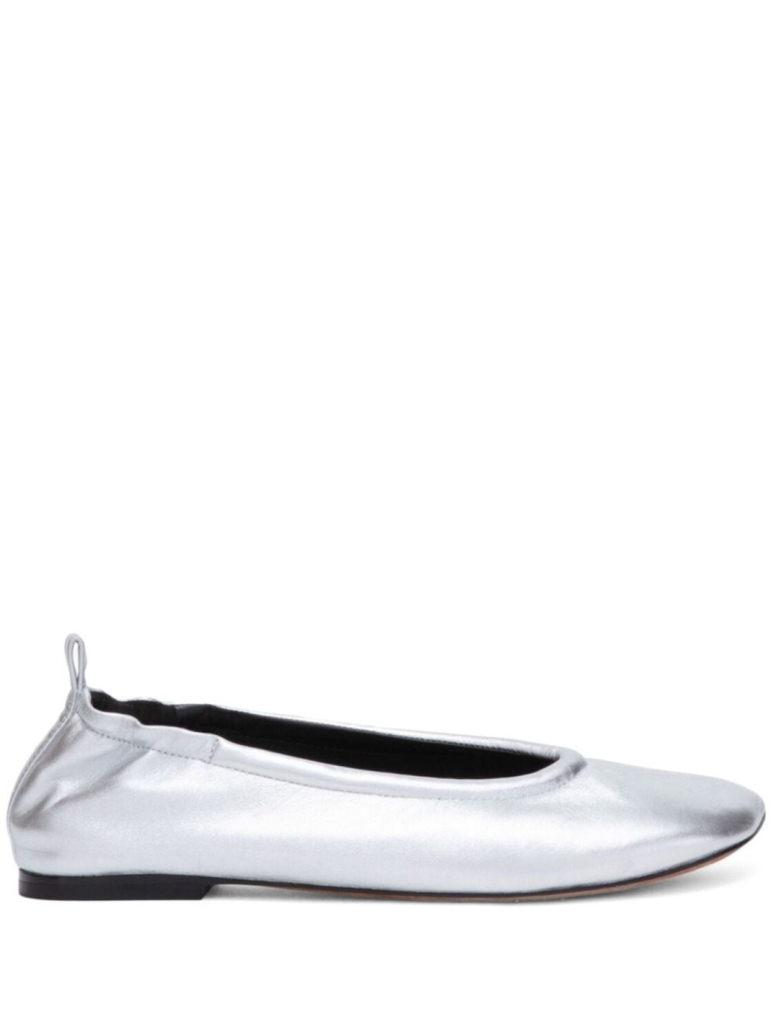 

3.1 Phillip Lim балетки ID с эффектом металлик, серебристый