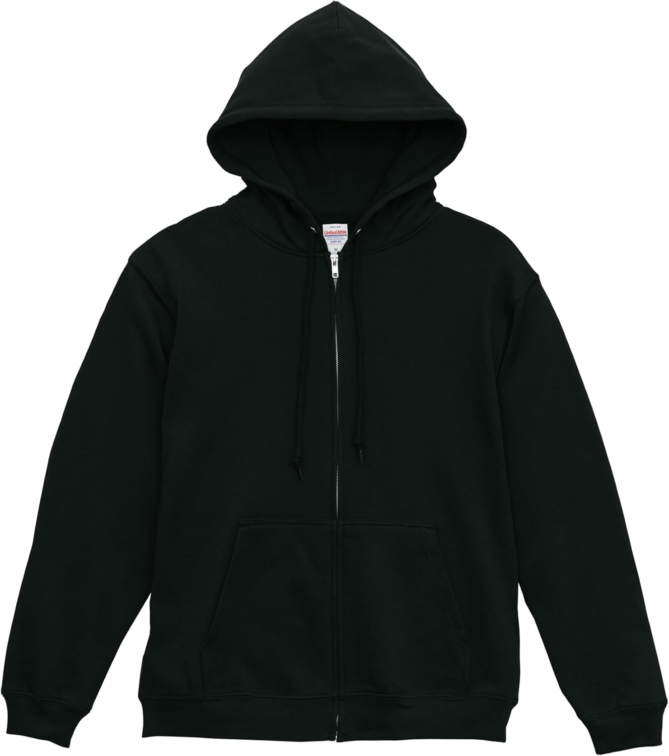 

Толстовка с капюшоном United Athles, 8,8 унций, AP Sweat Full Zip Hoodie, черный