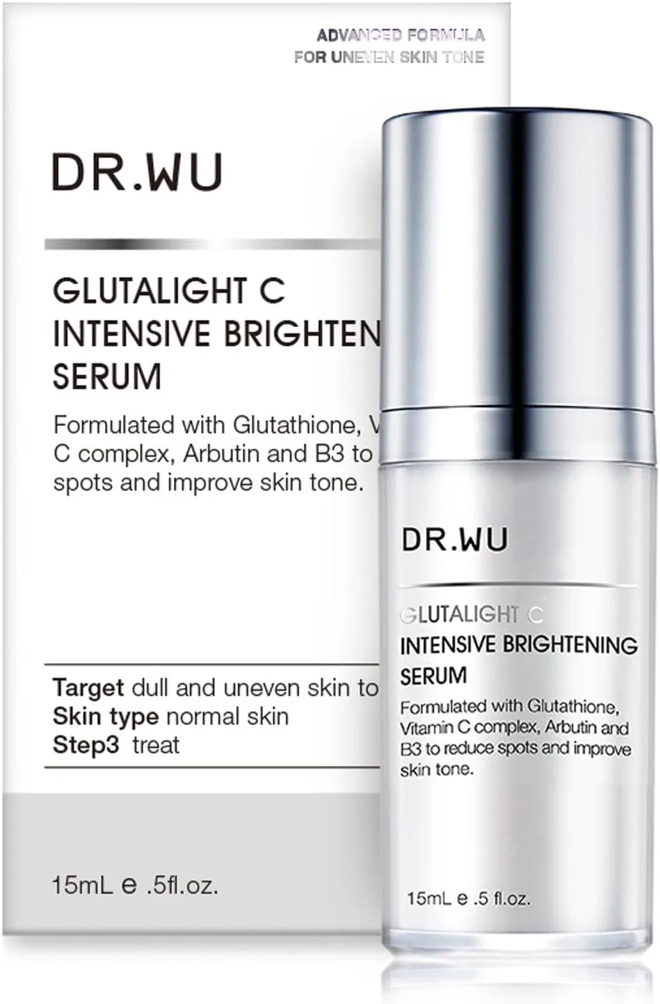 Тоник Dr.Wu — Осветляющая Glutalite C Intensive Brightening Serum, 15 мл