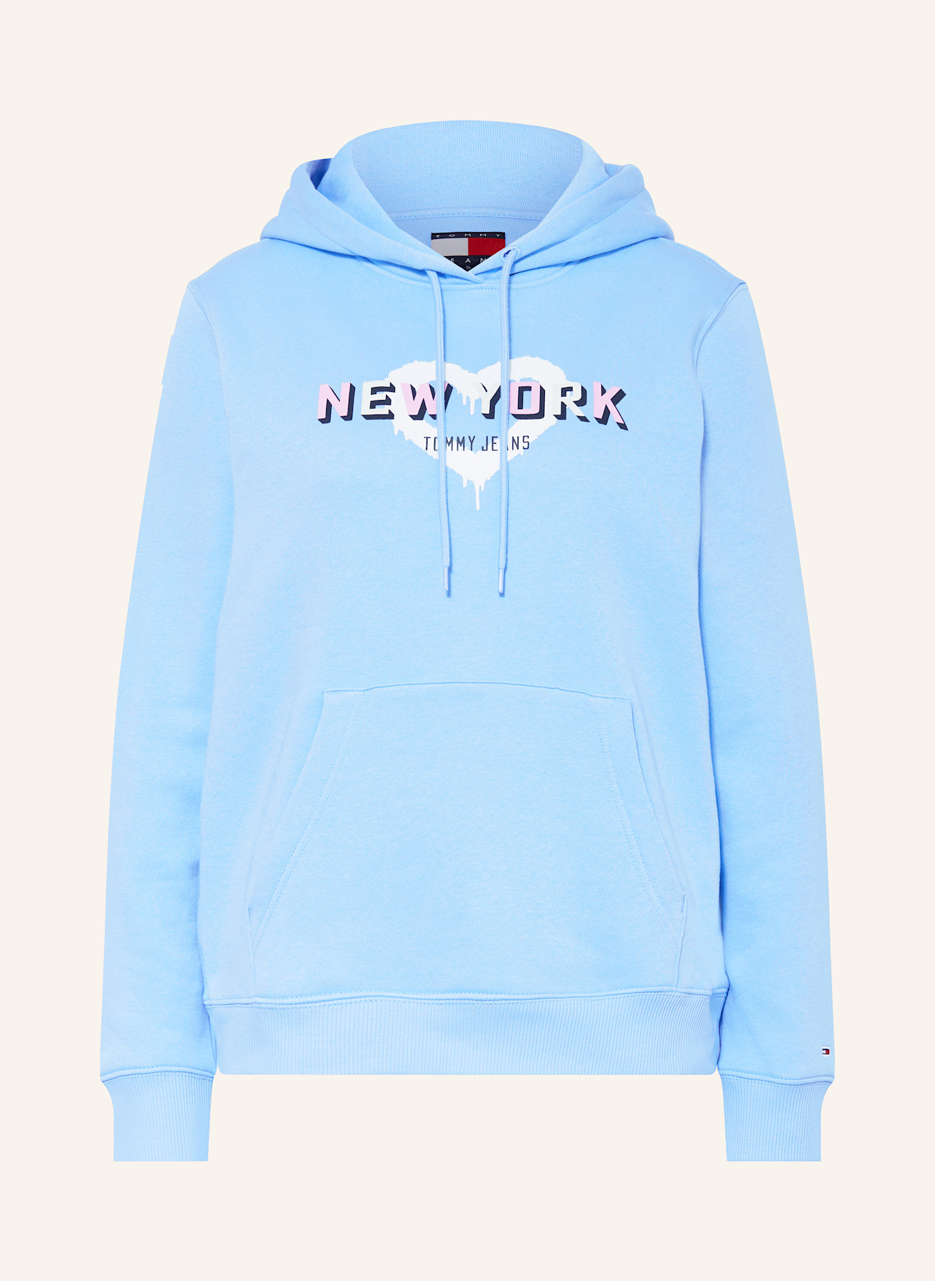 

Толстовка с капюшоном Tommy Jeans, голубой