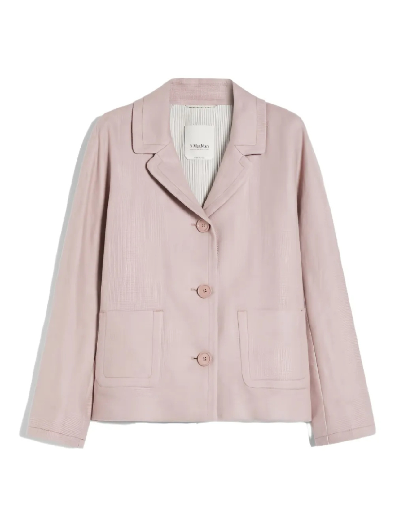 

Однобортный блейзер 'S Max Mara, розовый