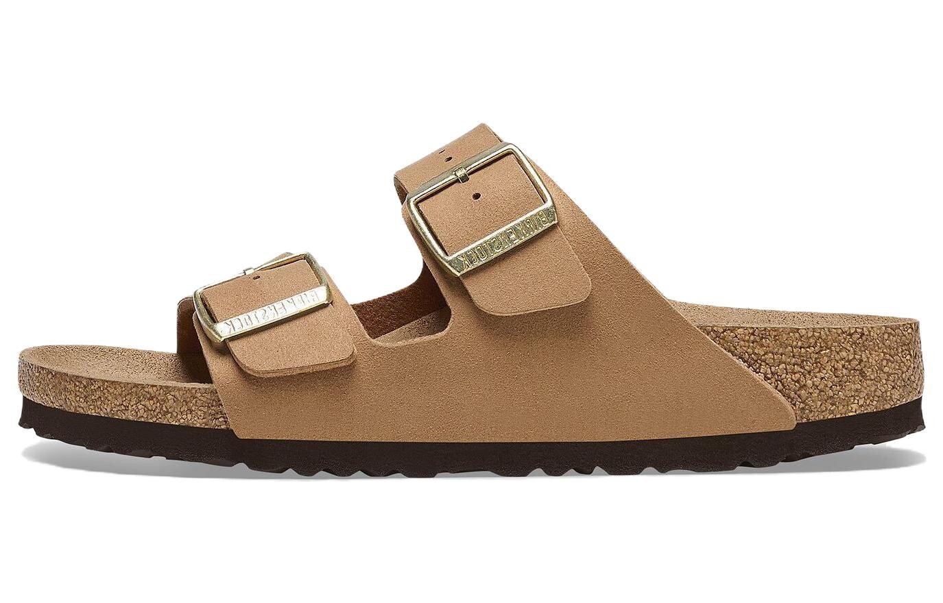 Шлепанцы женские светло-коричневые Birkenstock