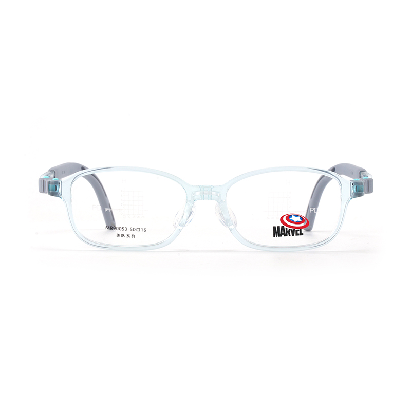 

MARVEL Круглая оправа для очков детская, Transparent Gray C051