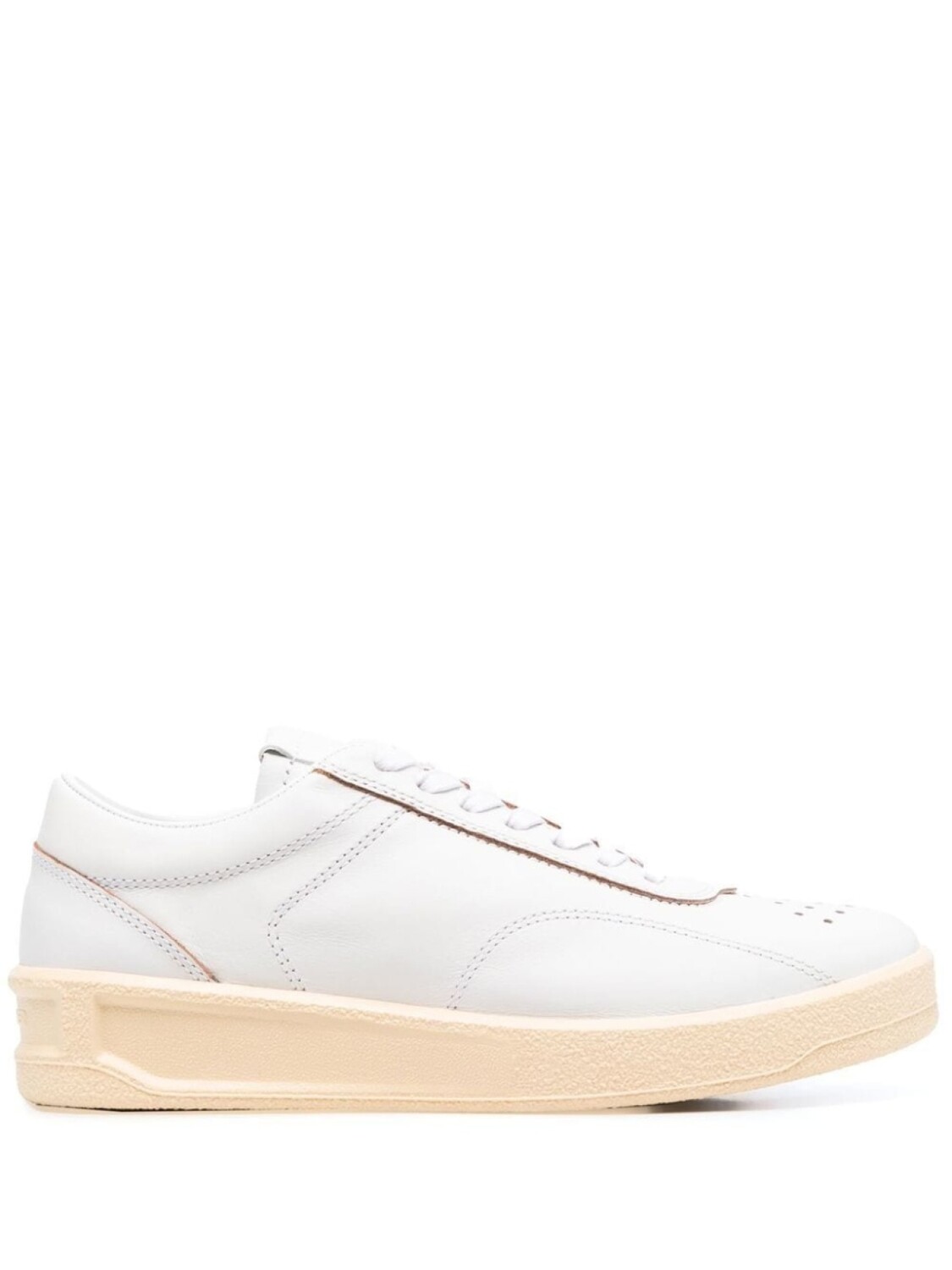 

Jil Sander кеды на шнуровке, белый