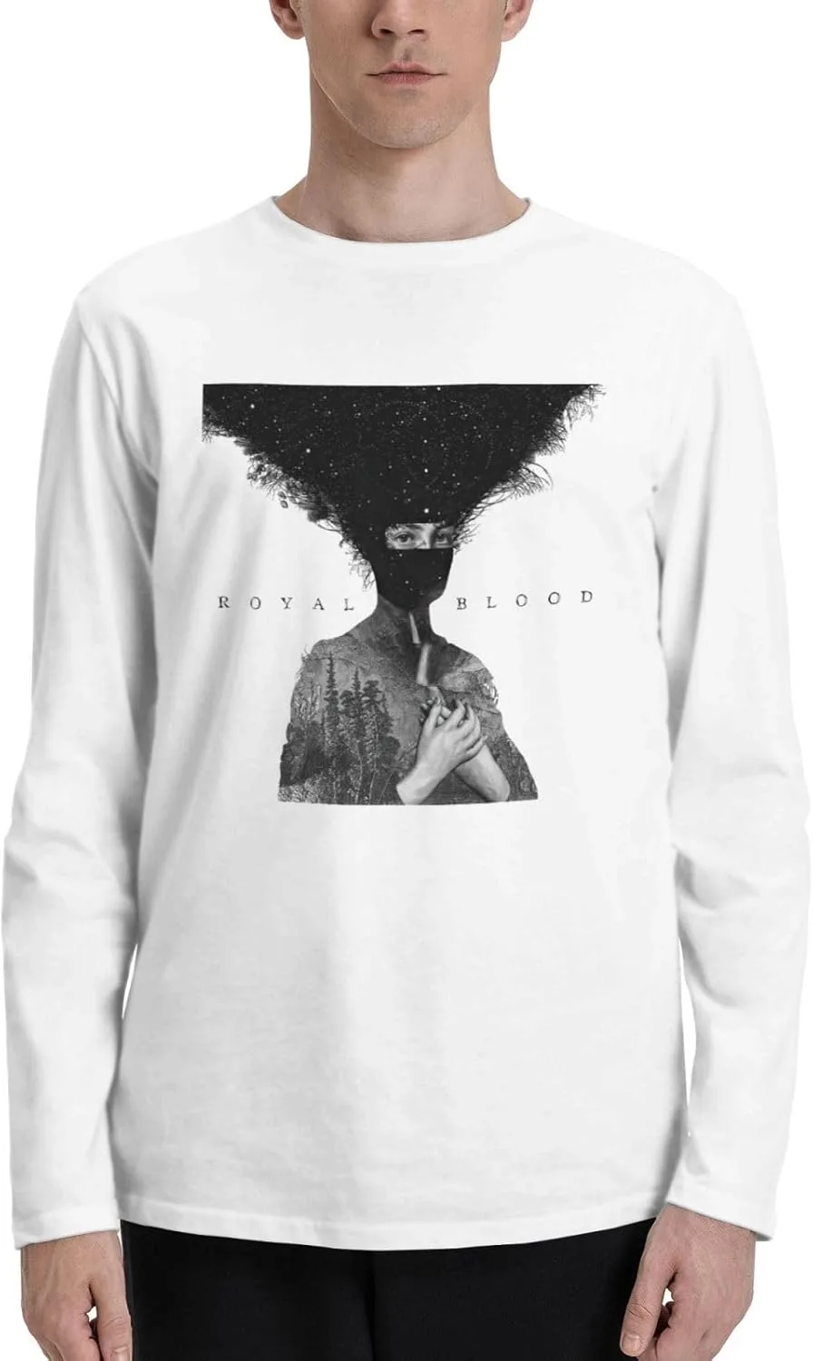 

Мужская футболка с длинным рукавом для спорта и бега, черная Mnnok Fashion