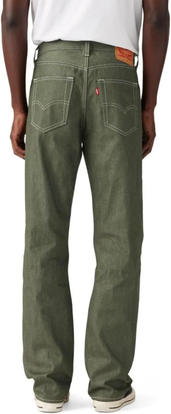 Джинсы Levi's 501 Original Fit, Green Rigid — фото 2