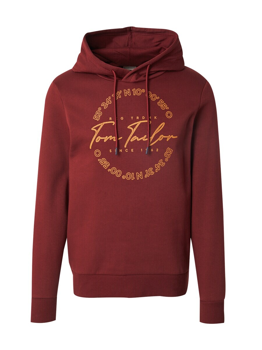 

Толстовка с капюшоном TOM TAILOR Sweatshirt, цвет carmine red