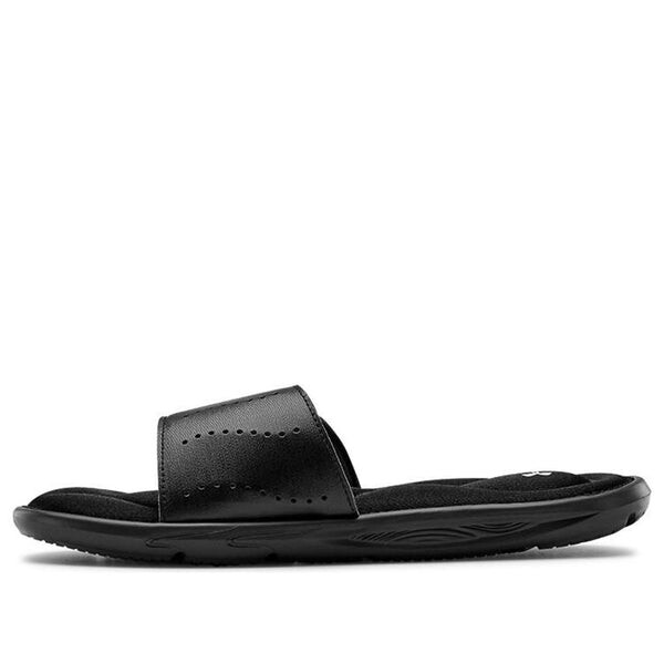 Тапочки ignite 9 slide 'black' Under Armour, черный