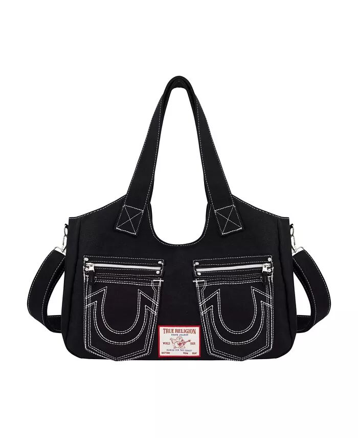 

Сумка-портфель Horseshoe Stitch BLACK True Religion, черный