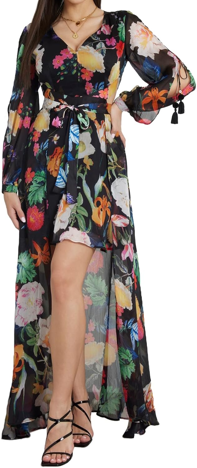 

GUESS Женское платье Eco Farrah, Garden Glow Print