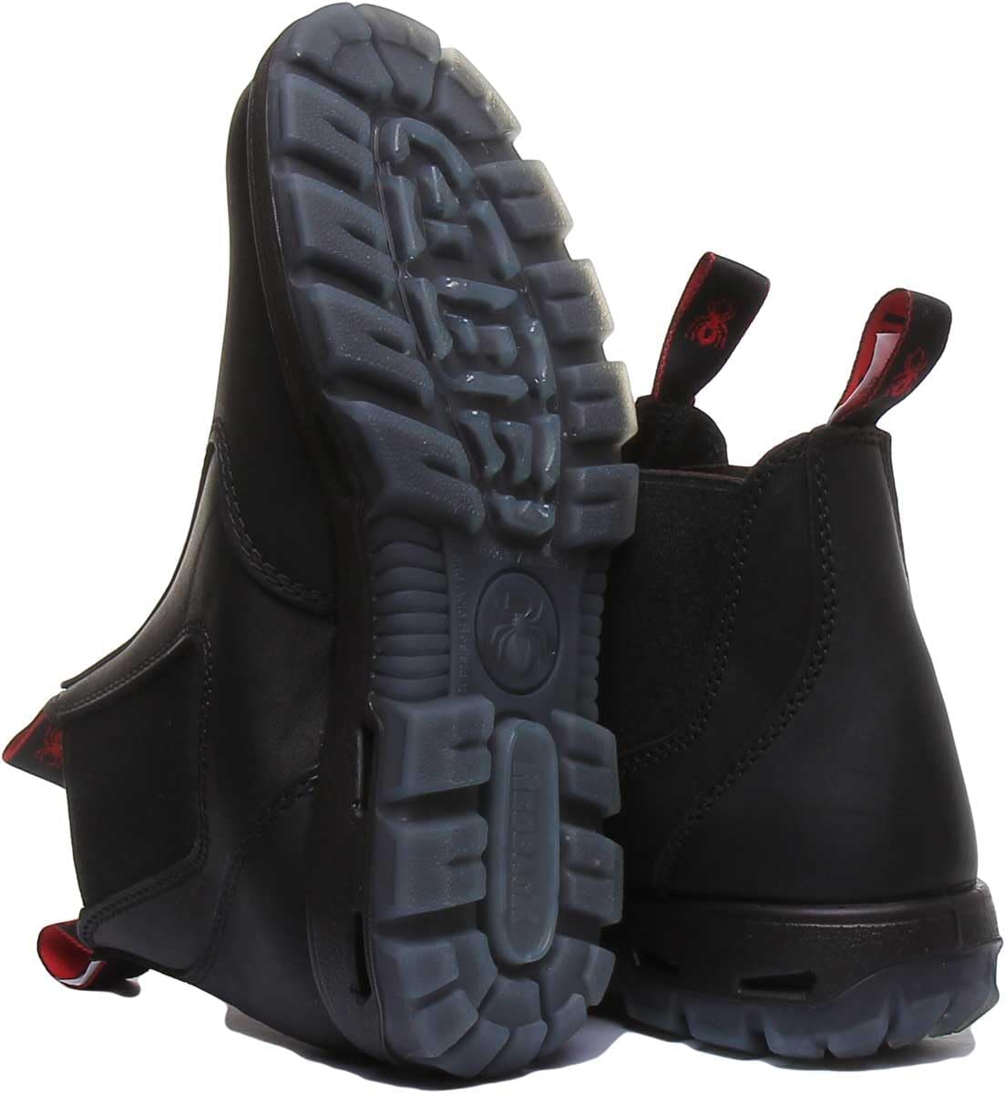 Ботинки Redback UBBK Easy Escape Slip-On с мягким носком, черные, размер Redback UK8.5 US9.5 — фото 4