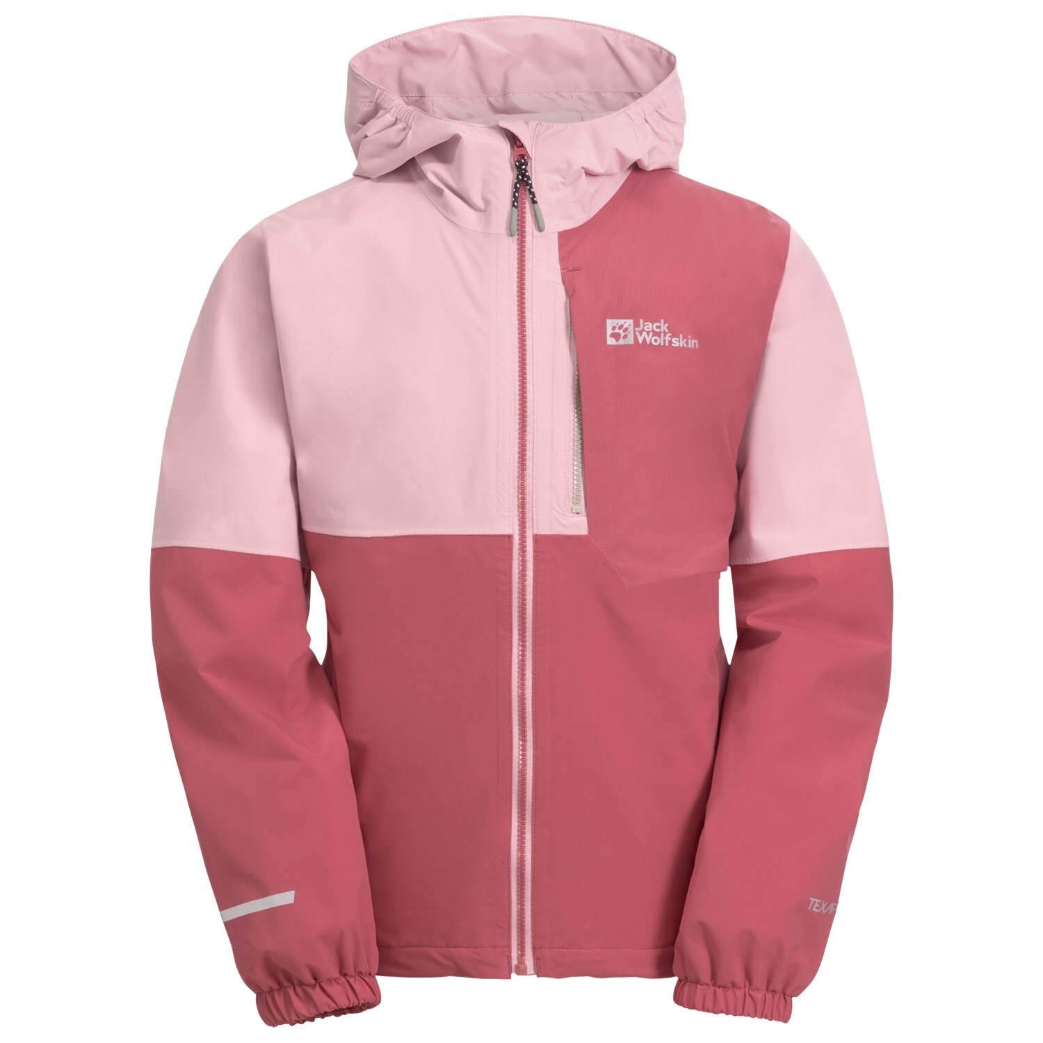 

Дождевик Jack Wolfskin Kid's Actamic 2L, цвет Soft Pink