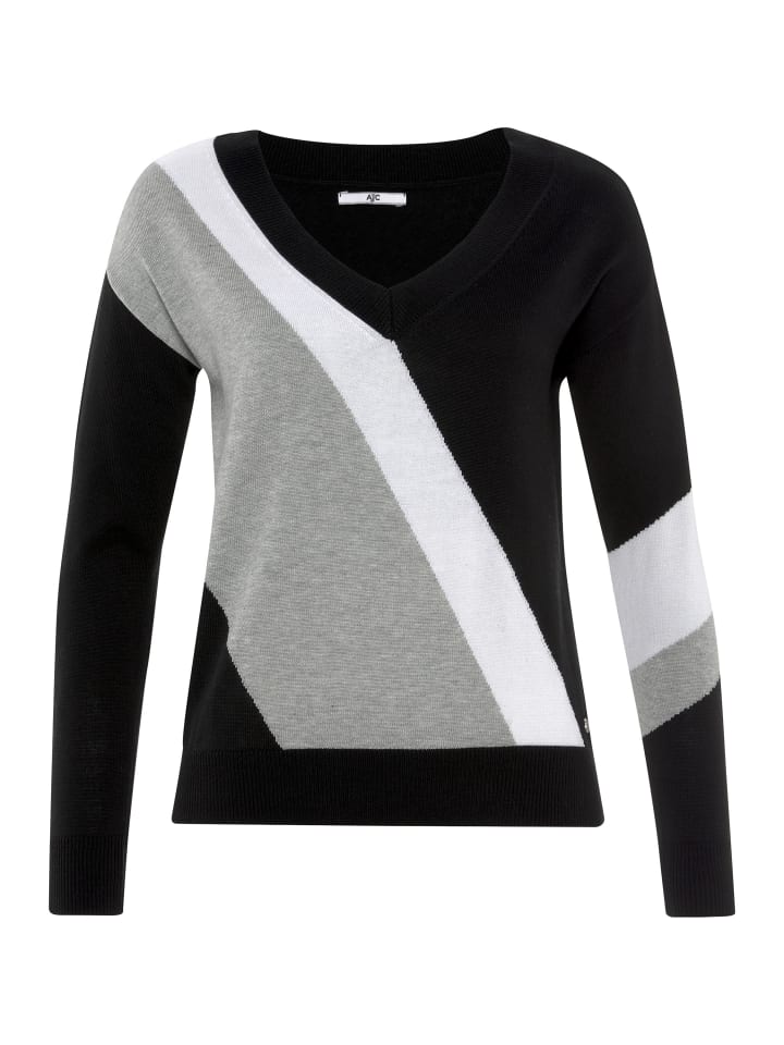 

Свитер AJC, черно-белый