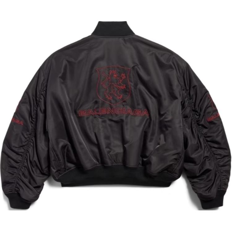 Balenciaga Куртка-бомбер Lion Club, Black — фото 4