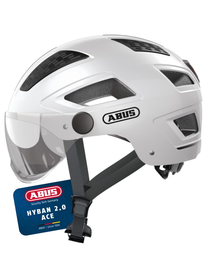 

ABUS Велосипедный шлем Hyban 2.0 ACE белого цвета
