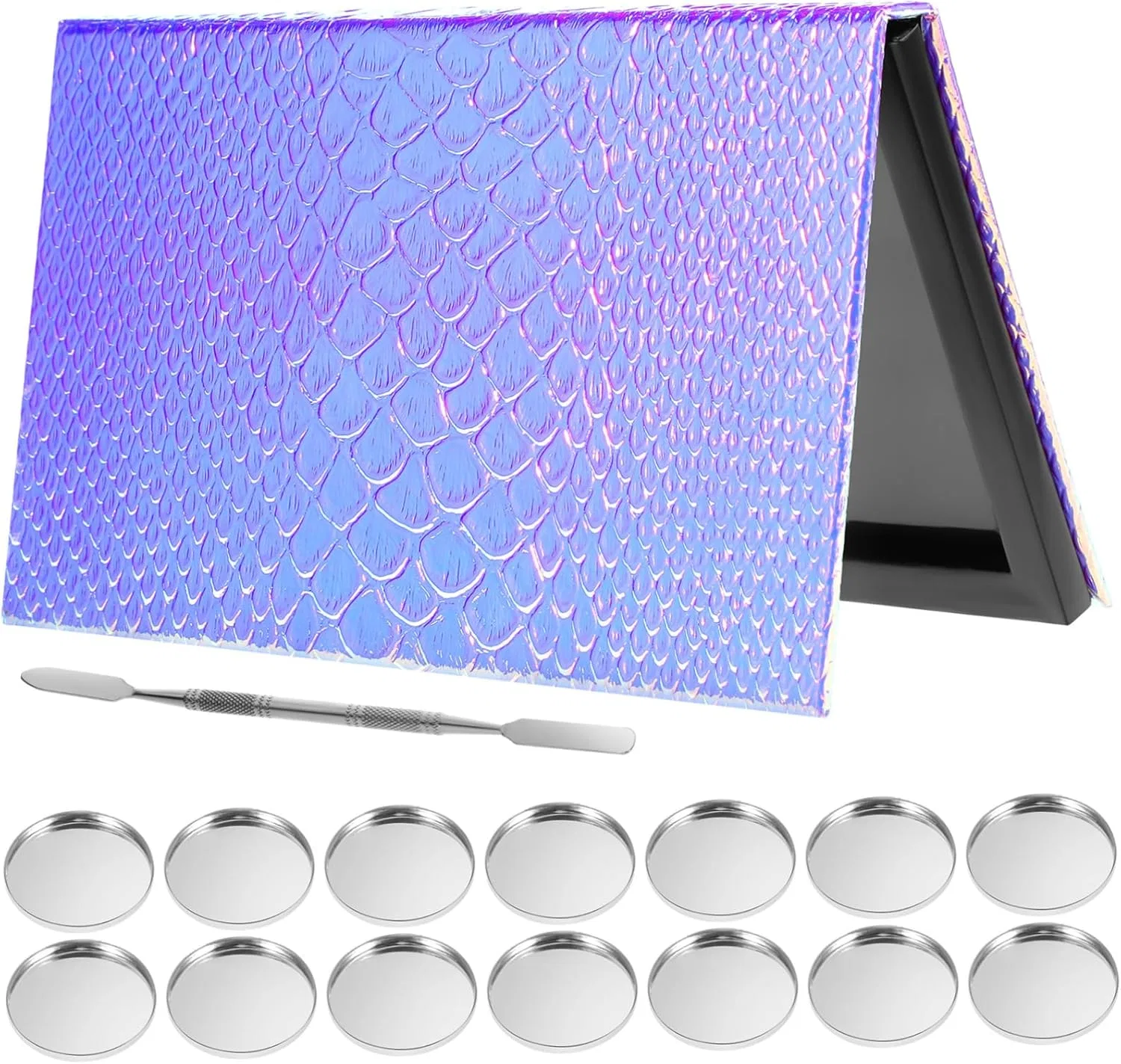 Магнитная палетка для теней ULTECHNOVO ассорти 18 шт 18x10.2x2 см