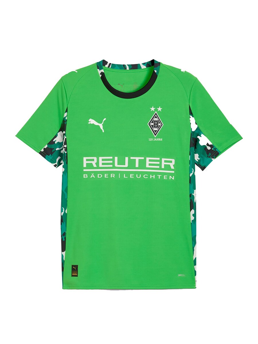 

Джерси PUMA Borussia Mönchengladbach 2025/26, Green/Petrol