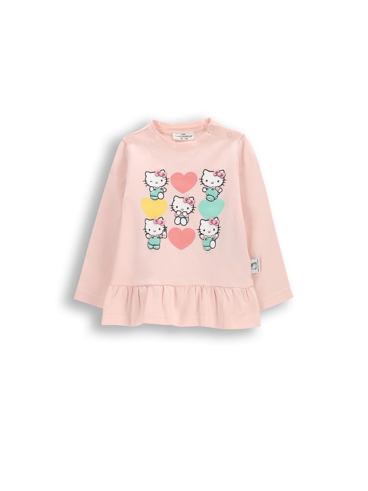 

Футболка с длинными рукавами розового цвета Coccodrillo