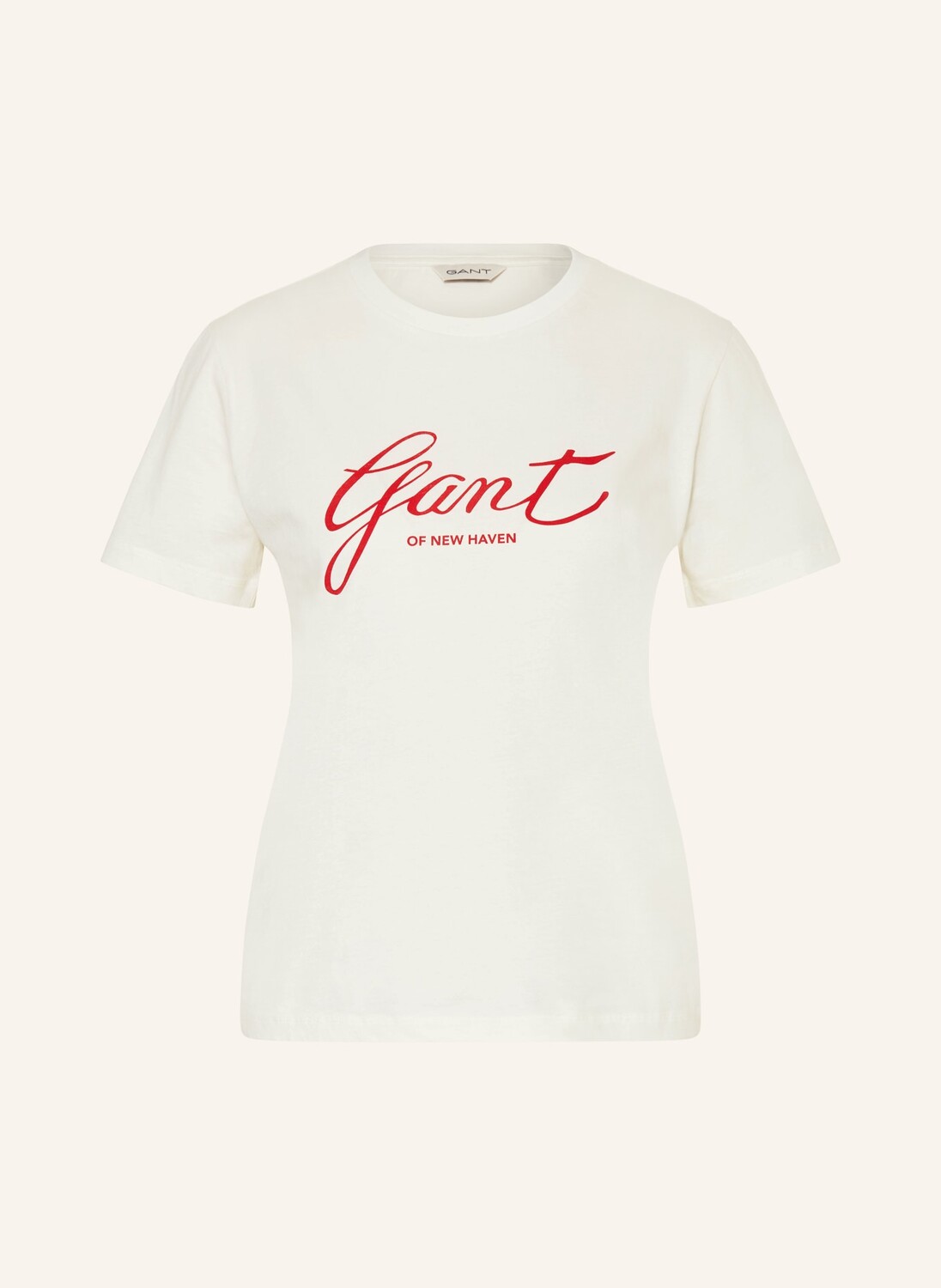 

Футболка Gant, экрю