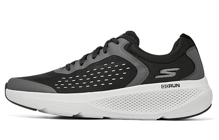 

Кроссовки для бега GO RUN Elevate мужские с низким верхом, черные/серые Skechers