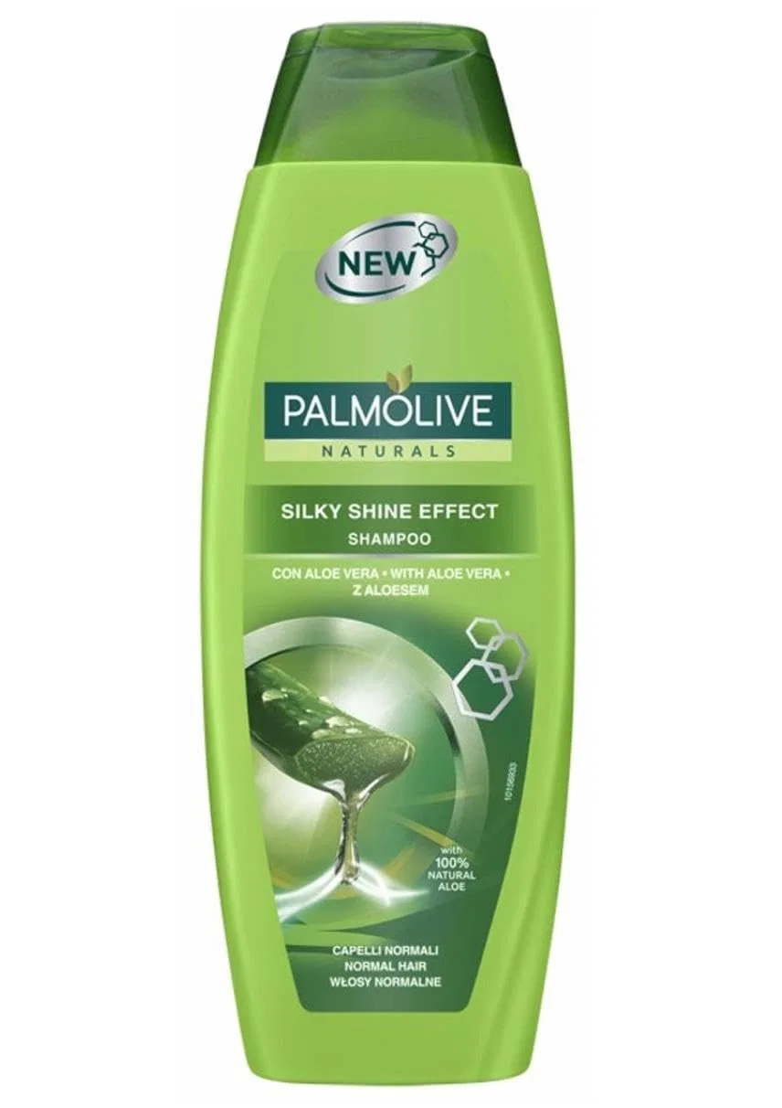 Шампунь PALMOLIVE Naturals «Эффект шелковистого блеска» с алоэ вера, 6 x 350 мл Palmolive