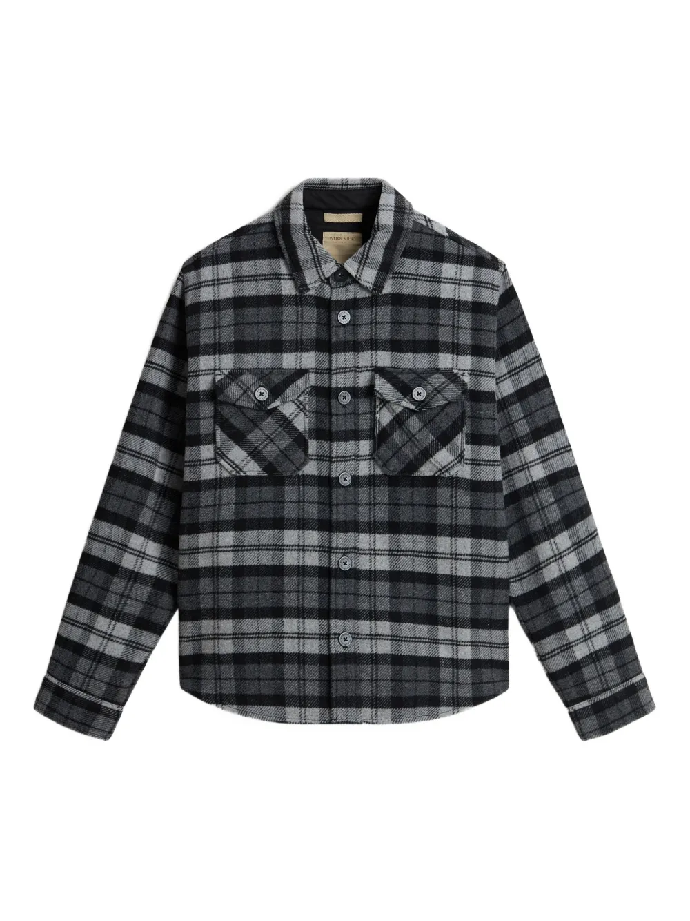 

Рубашка в клетку WOOLRICH, черный