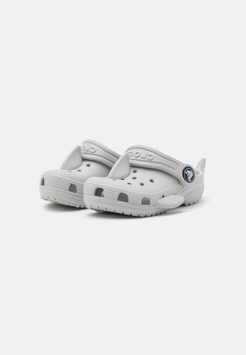 

Пляжные тапочки Classic Iam Shark Unisex Crocs, светло-серый
