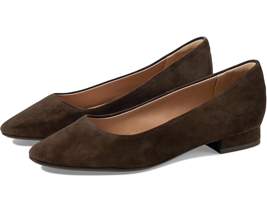 

Туфли на плоской подошве Rockport Tessa, цвет Dark Brown Suede