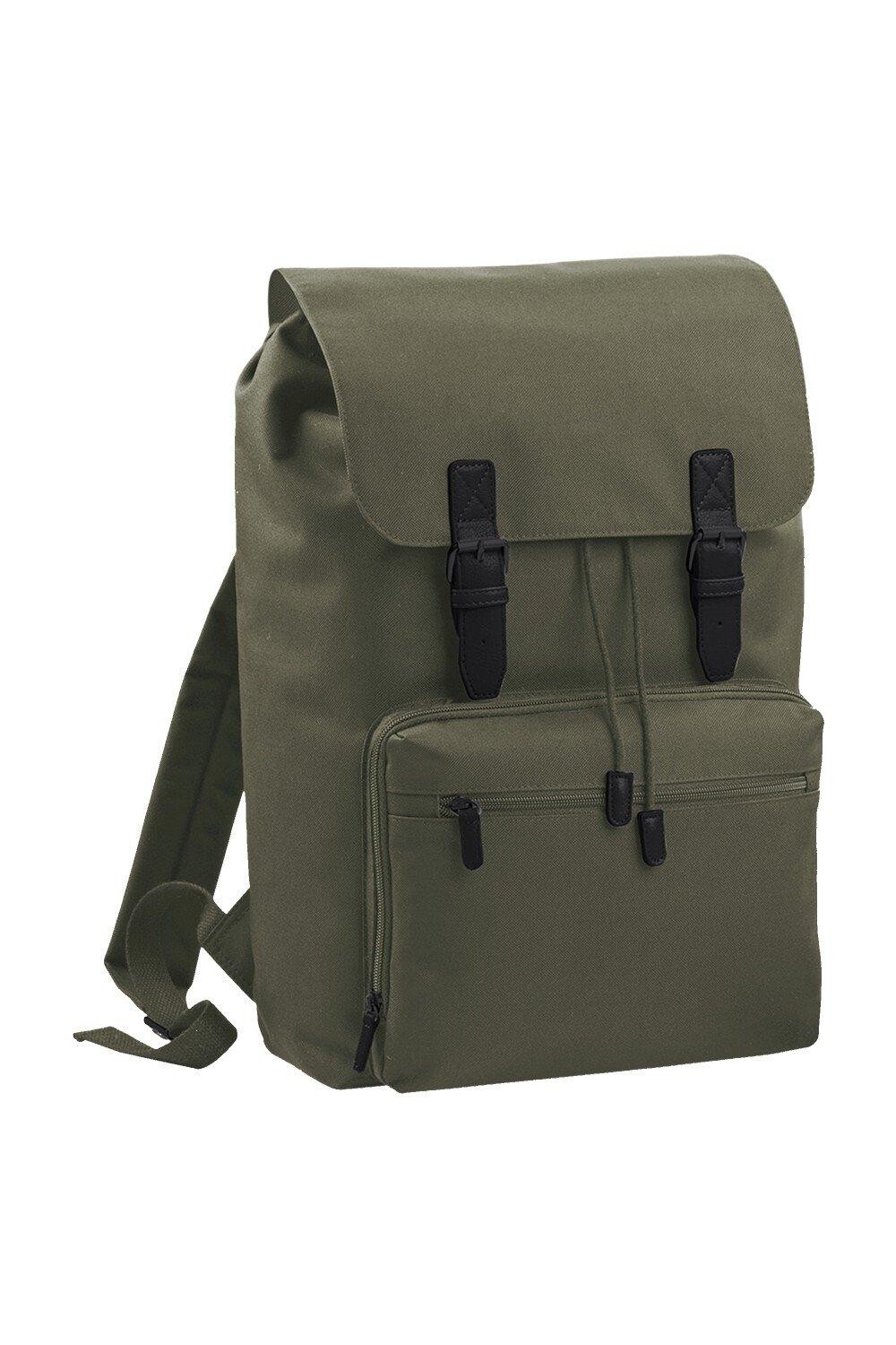 

Рюкзак для ноутбука Heritage (ноутбук с диагональю до 17 дюймов) (2 шт.) Bagbase, зеленый