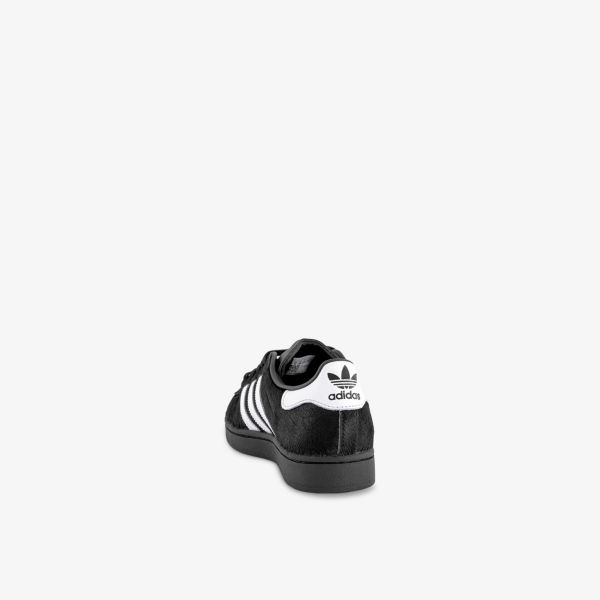 Кроссовки низкие Adidas Superstar II с логотипом, черный / белый — фото 4