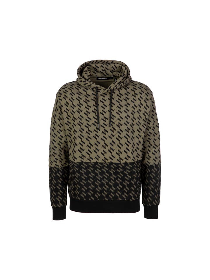 

Karl Lagerfeld Худи 705109 темно-зеленого цвета