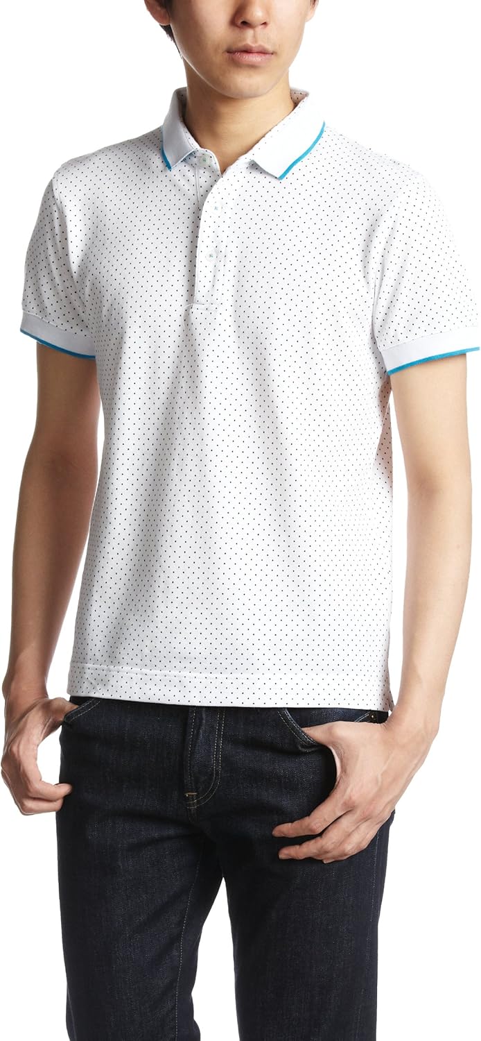 

Поло RATTLE TRAP GLORY CREW с принтом в горошек, пике, белый