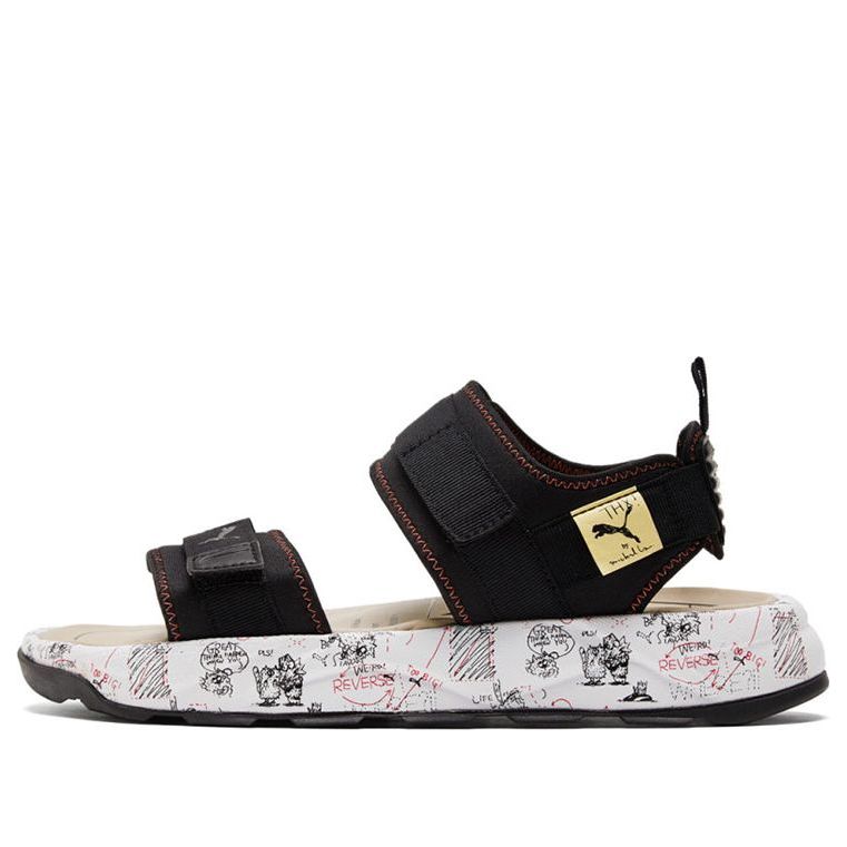 

Сандалии PUMA Michael Lau x RS-Sandal 'Black White', черный