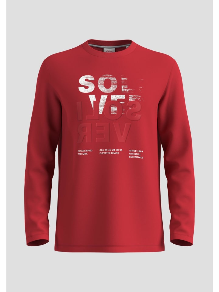 

s.Oliver Футболка цвета 31D1_chili red