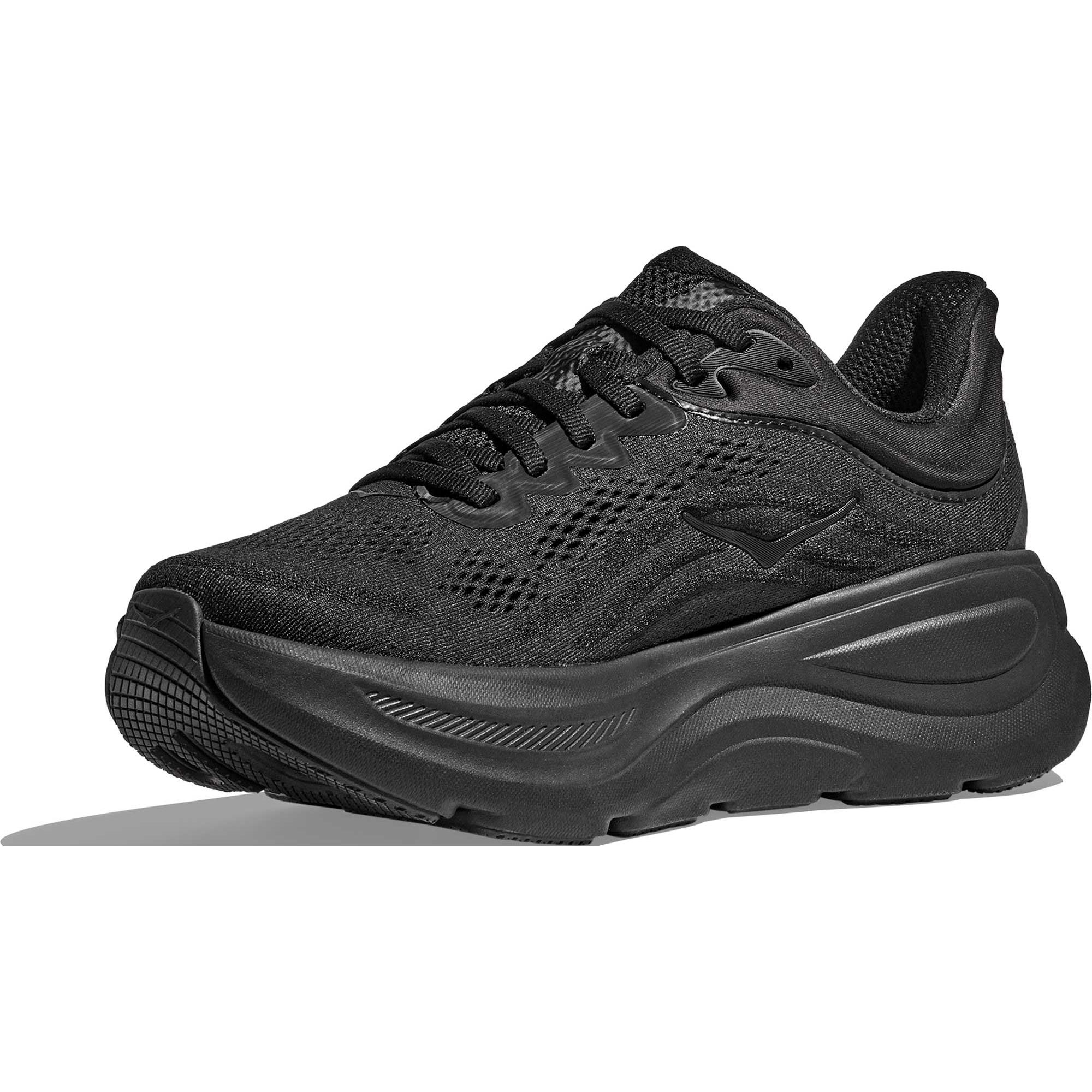 Мужские беговые кроссовки Bondi 9 HOKA, Black/Black — фото 4