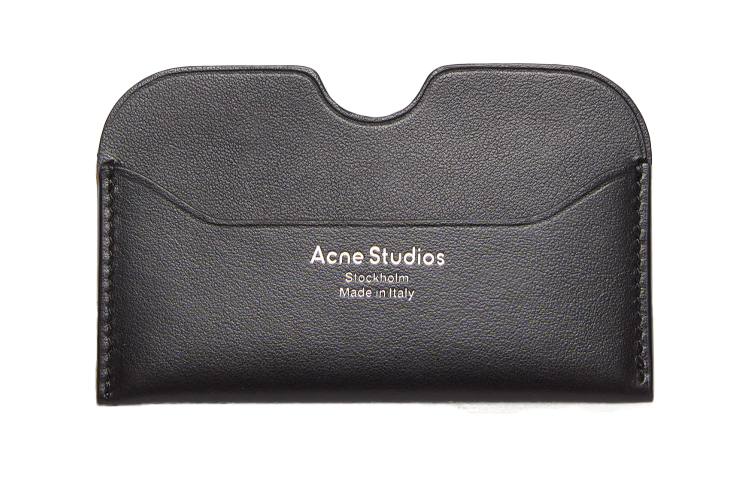 

Acne Studios Кожаный кардхолдер женский черный