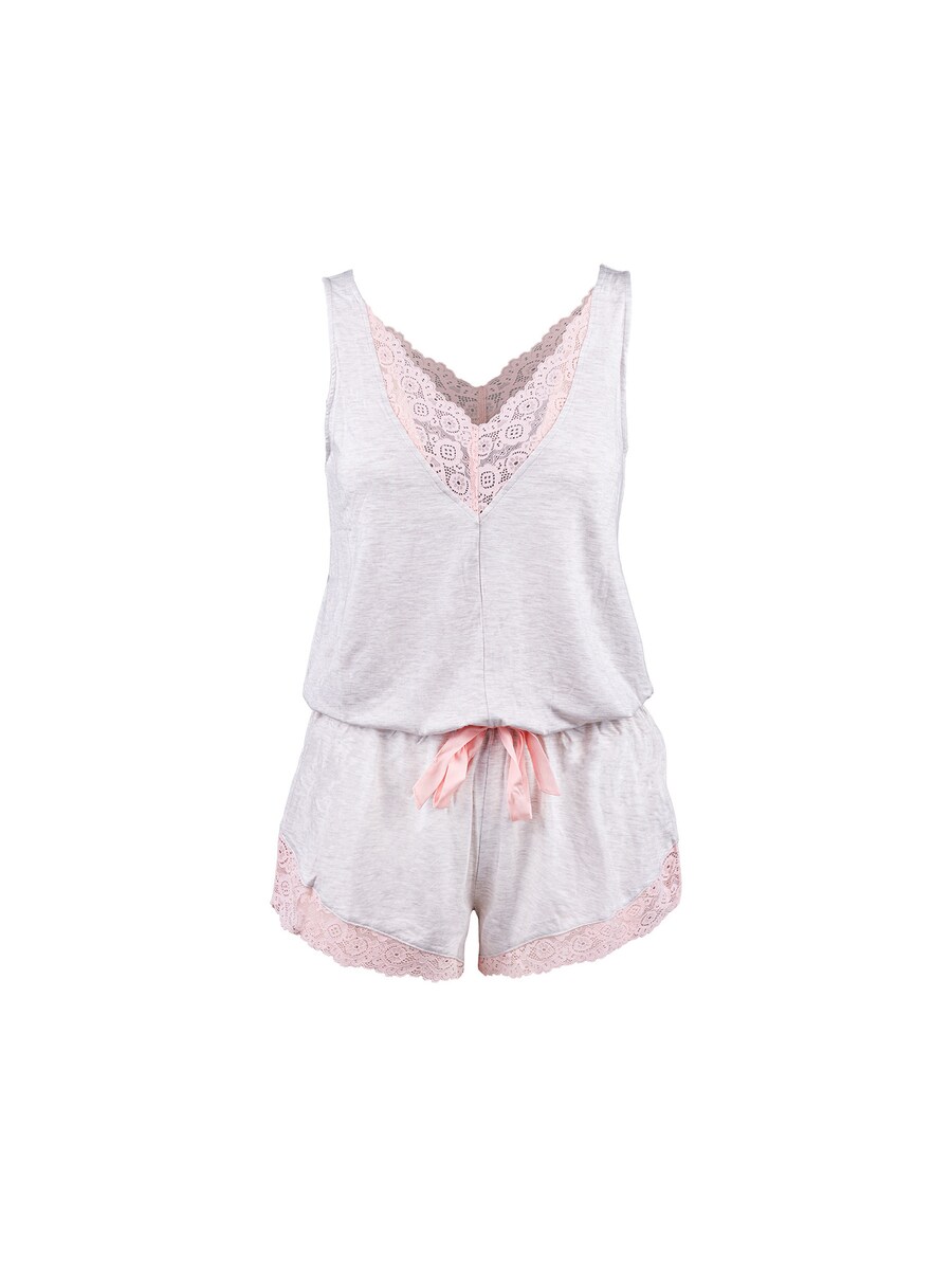 

Пижама PJ Salvage Love & Lace Romper, светло-серый
