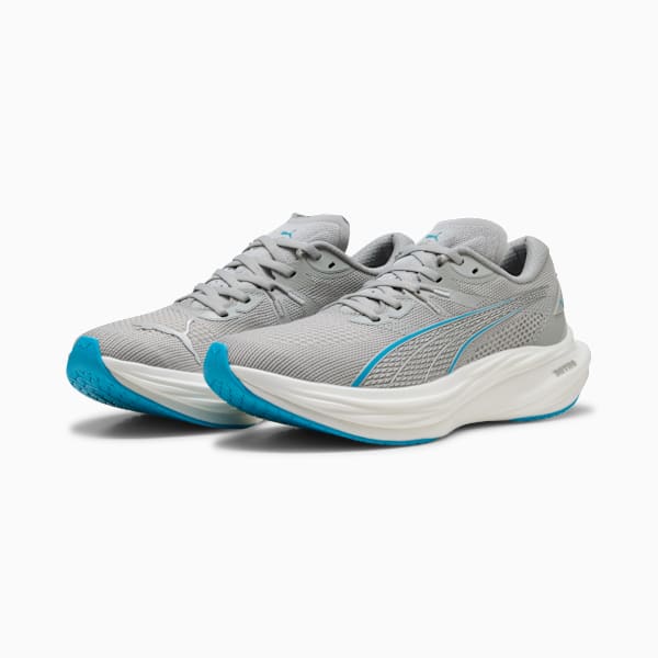 Мужские кроссовки для бега по шоссе Deviate Nitro 3 Puma, серый — фото 2