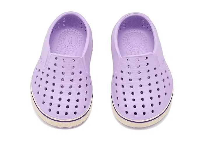 Кроссовки Native Shoes Kids Miles, Taro Purple/Bone White — фото 3
