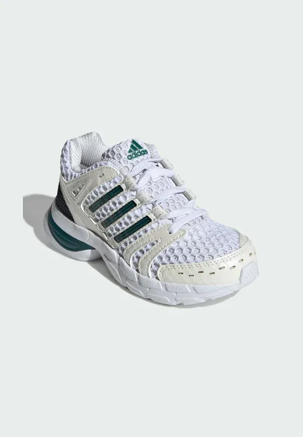 Кроссовки Adidas Originals, облачно-белый, насыщенно-зеленый, основной черный — фото 2