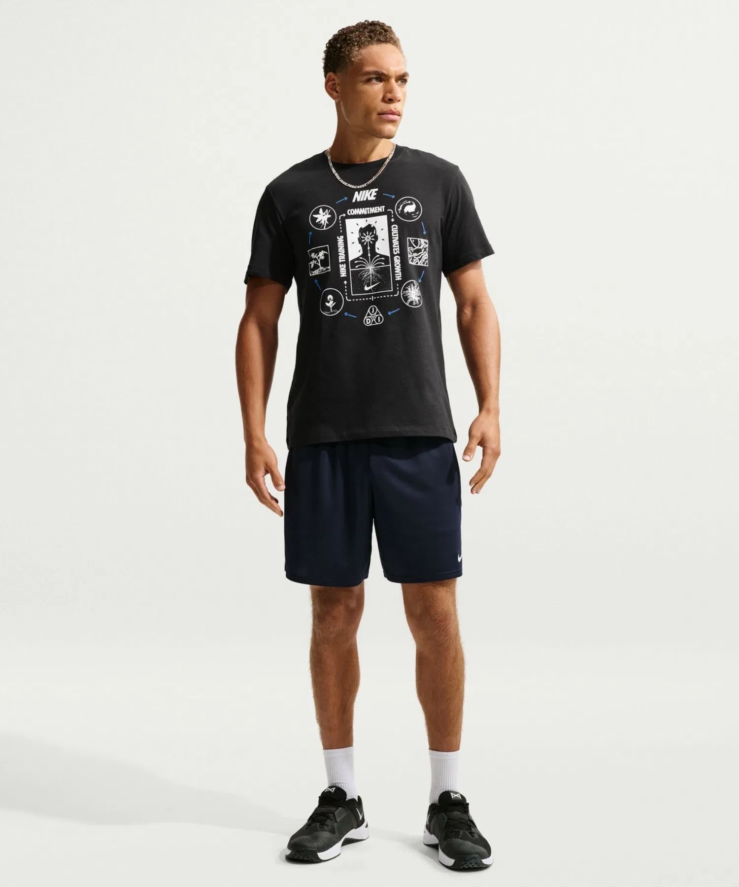 Мужская футболка NIKE STD TRAIN MIND S/S — фото 4