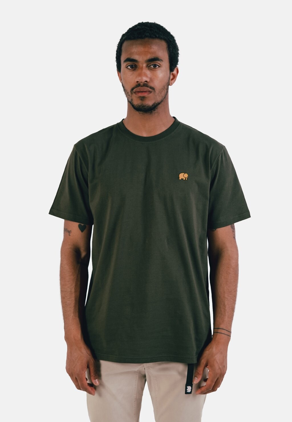 

Футболка базовая ESSENTIAL Trendsplant, цвет khaki