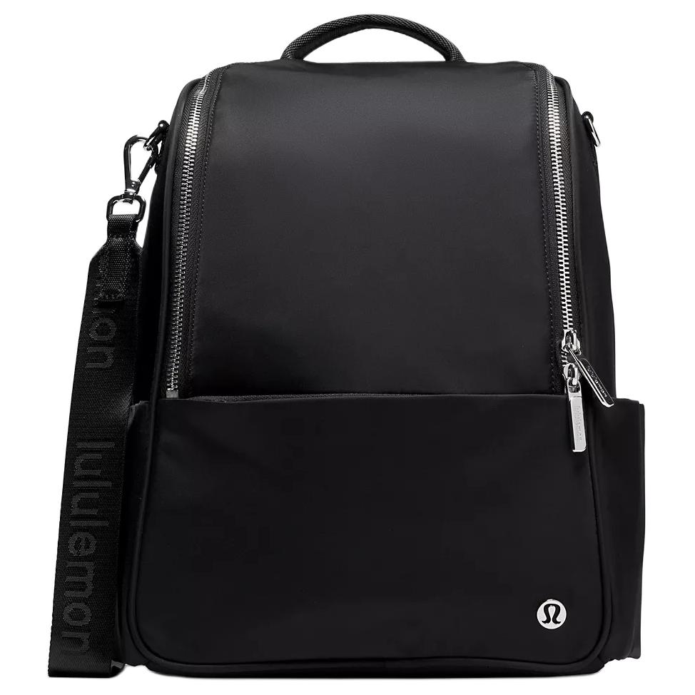 

Lululemon Женский черный нейлоновый рюкзак малого размера, Black