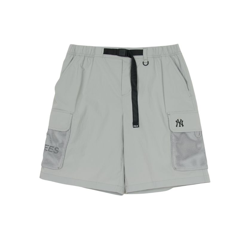 

MLB Гофкор бейсик нью-йорк янкис карго шорты унисекс светло-серый