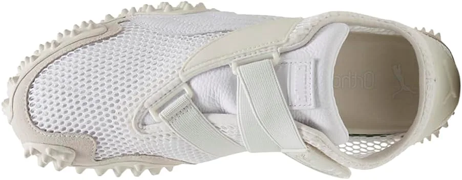 Мужские кроссовки PUMA Mostro Mesh Slip On для повседневной носки - белые, белый — фото 4