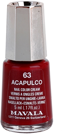 

Лак для ногтей Mavala Nail, 63 Acapulco 5 ml