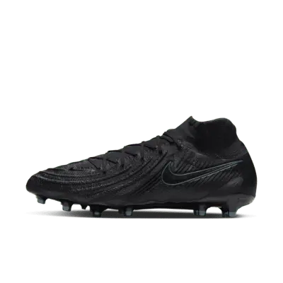 

Бутсы Nike Phantom Luna 2 Elite AG High-Top Soccer Cleats, цвет Black/Deep Jungle/Black