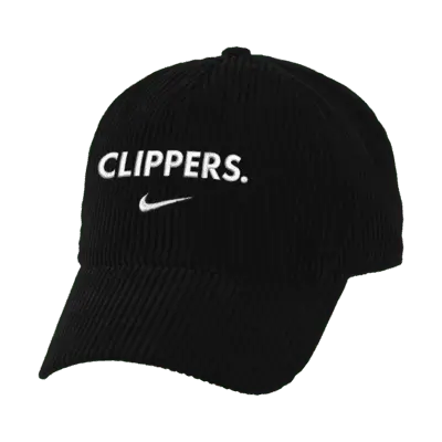 

Бейсболка Nike LA Clippers Icon Edition NBA Corduroy Campus Cap, черный